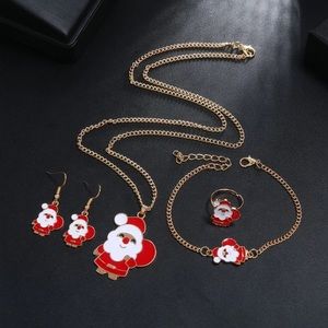 3 for $30 of Jewelry Girls Xmas Gift Necklace Earrings Bracelet Ring Set